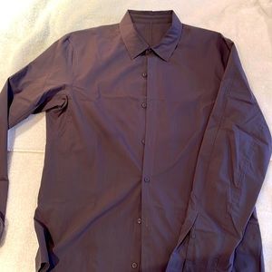 Lululemon Dress Shirt XL Greyish Purple